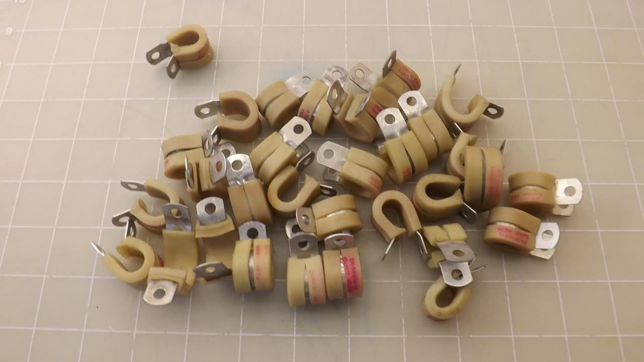 LOT OF 31 ADEL 509S7 CLAMP LOOPS T30004