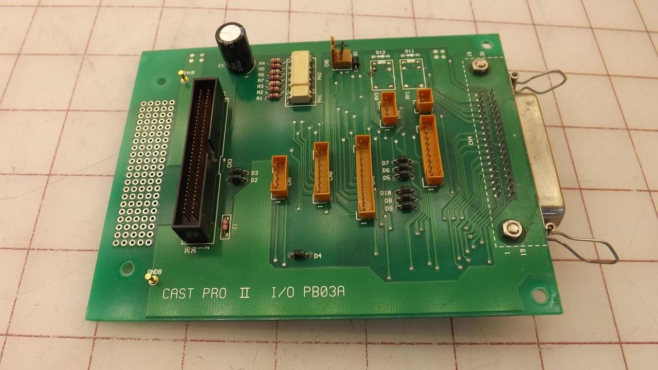 PACE UNIX PB03A CAST PRO II I/O BOARD T31408