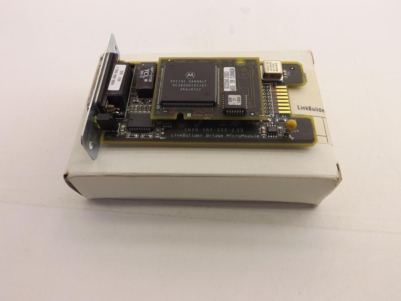 LOT OF 4 3COM 1606-060-101-A 1606-060-000-2 8320M CONNECTOR BOARD T37116
