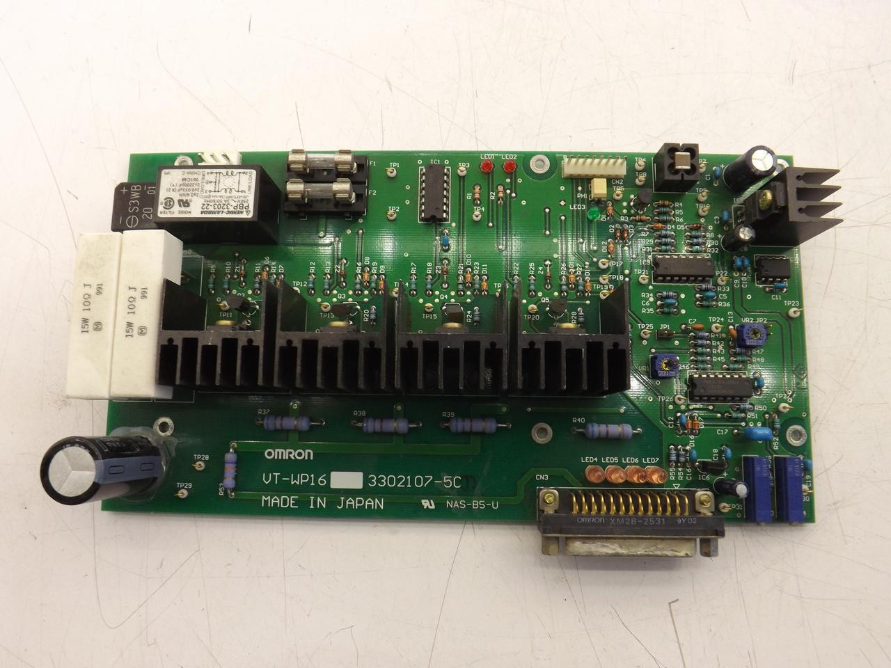 OMRON VT-WP16 3302107-5C CIRCUIT BOARD T36062