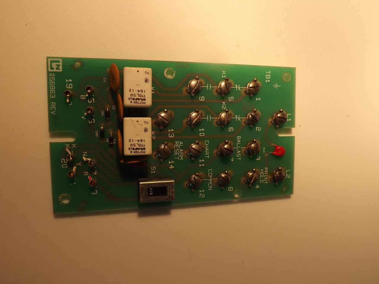 LEEDS NORTHRUP 056863 CIRCUIT BOARD T39791