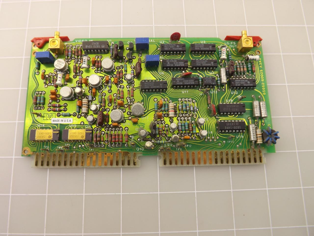 HP 85662-60025 A3A2 CIRCUIT BOARD T44028