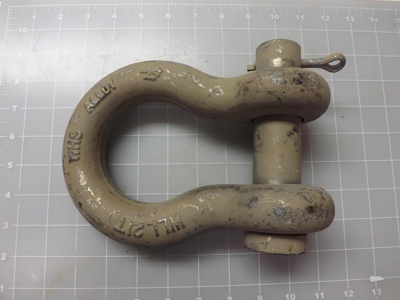 ALLOY WLL2IT MILITARY SHACKLE T49427