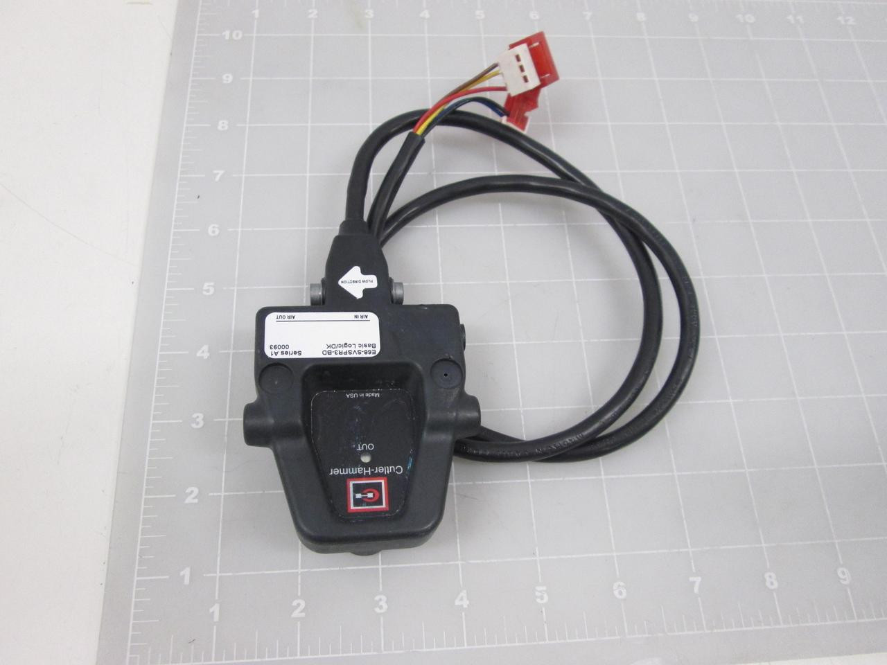 CUTLER-HAMMER E68-SVSPR3-BDC VALVE 3IN DIAMETER AT 12FT INTEGRAL SENSOR T58770