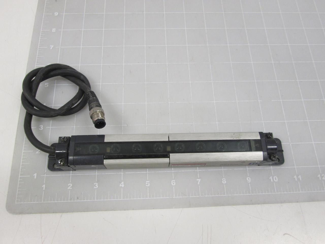 KEYENCE PJ-V20R SAFETY LIGHT CURTAIN RECEIVER BASE UNIT T62564