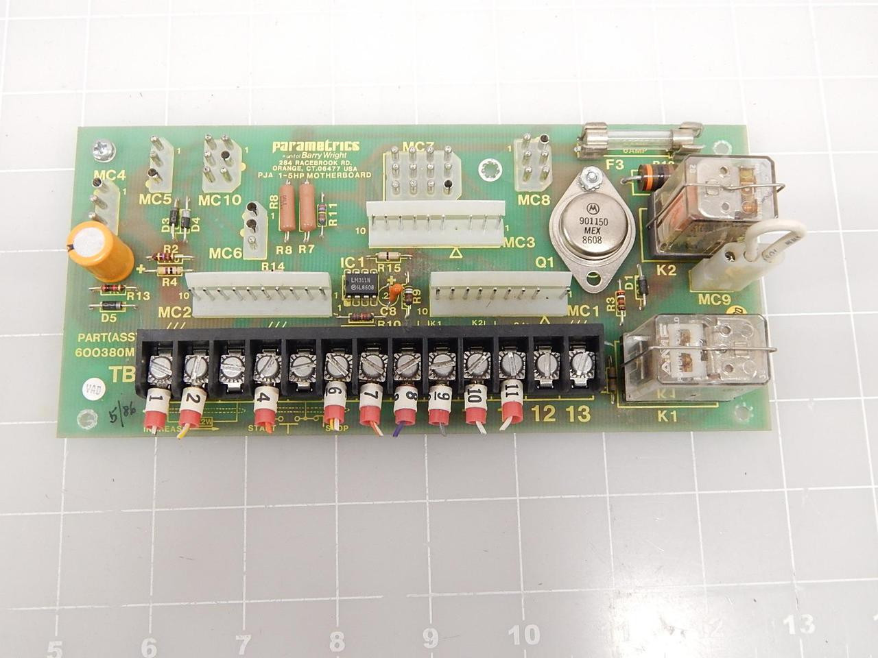 PARAMETRICS 100370K MOTHER BOARD T69600