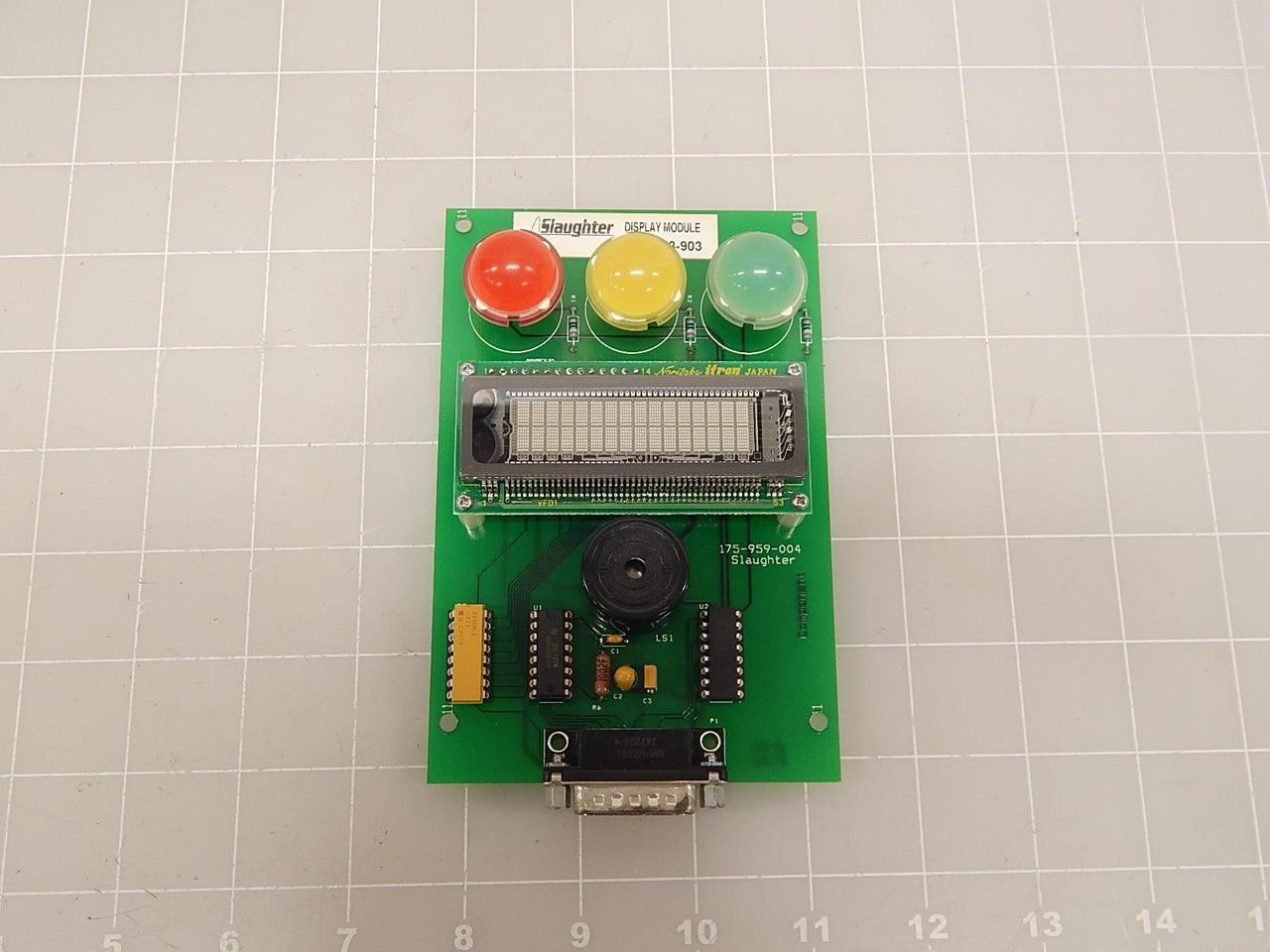 STS SLAUGHTER TEST SYSTEM 175-959-004 702-473-903 CIRCUIT BOARD T71932