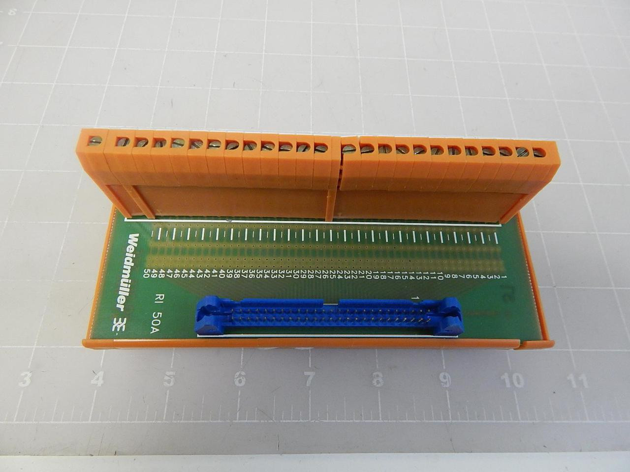 WEIDMULLER 914898/67 29381 PLC MODULE T64682