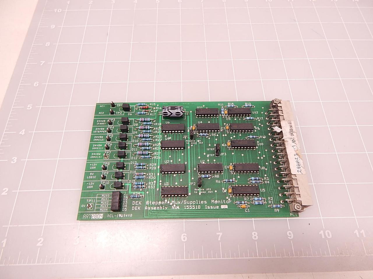 DEK 155518 STEPPER MUX/SUPPLIES MONITOR T76778