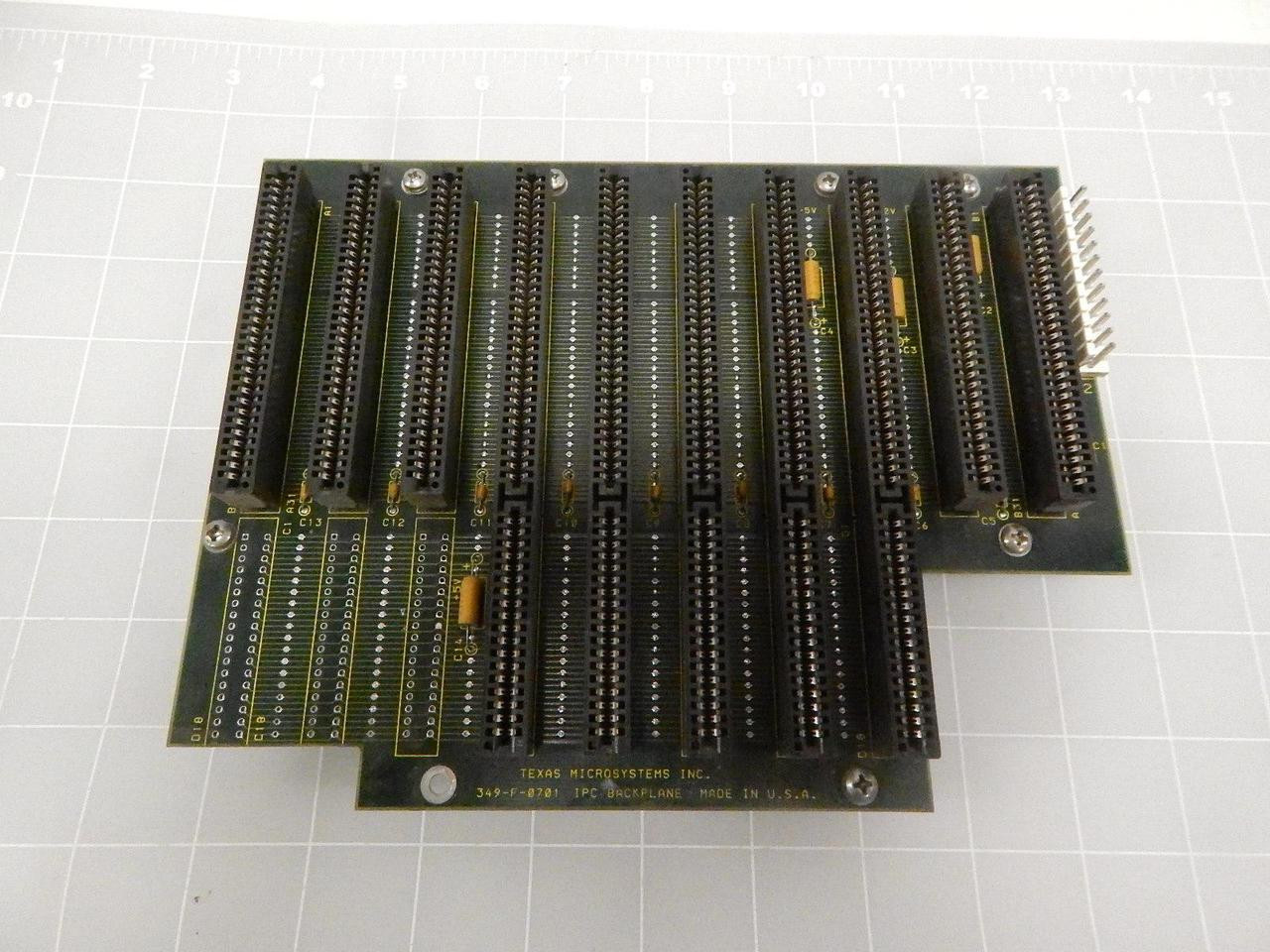 TEXAS MICROSYSTEMS INC 349-F-0701 IPC BACKPLANE BOARD T73544