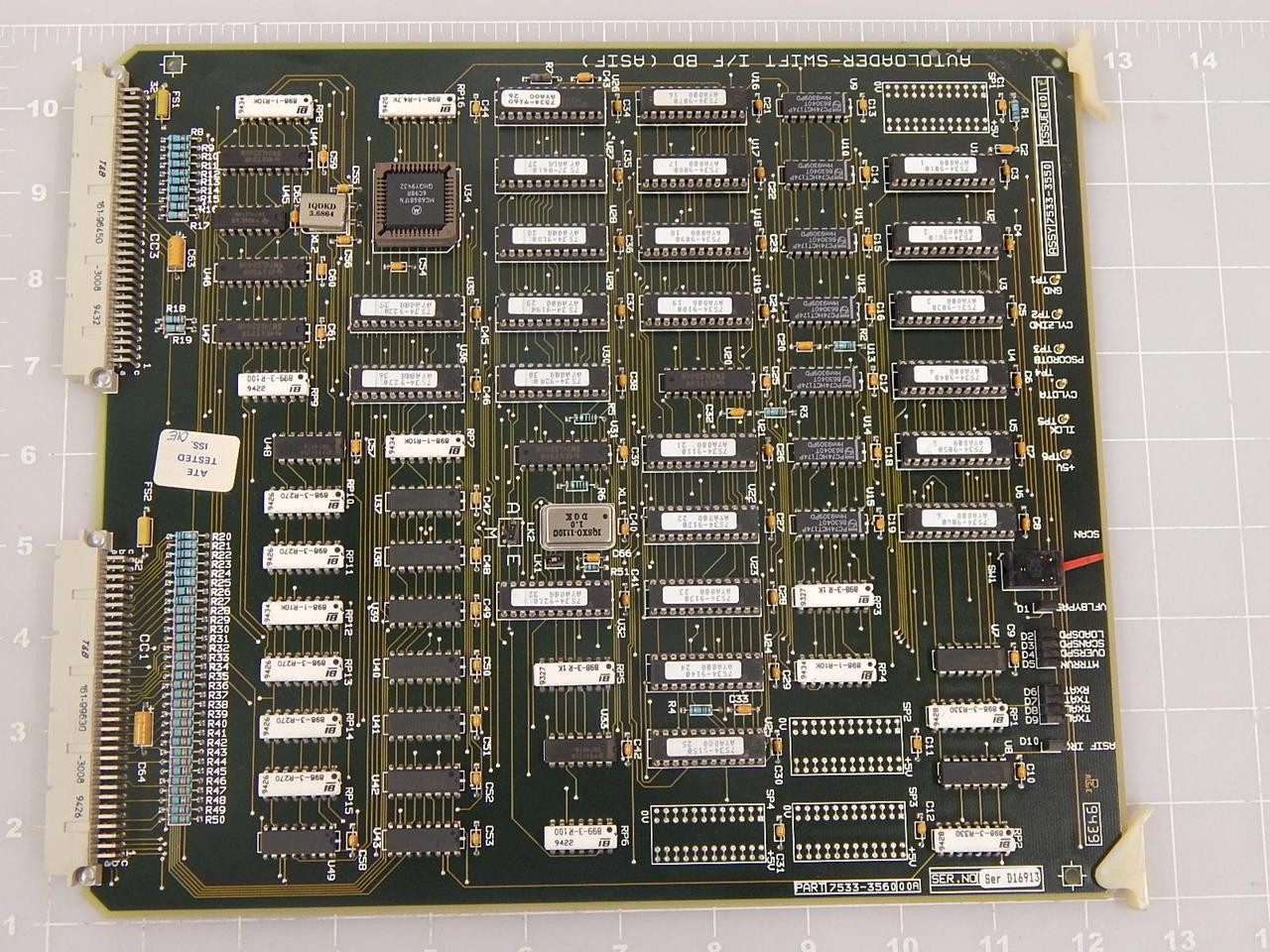 CROSFIELD ELECTRONICS 7533-356Z-00 7533-3560 7533-3550 AUTOLOADER-SWIFT I/F BOARD T85464
