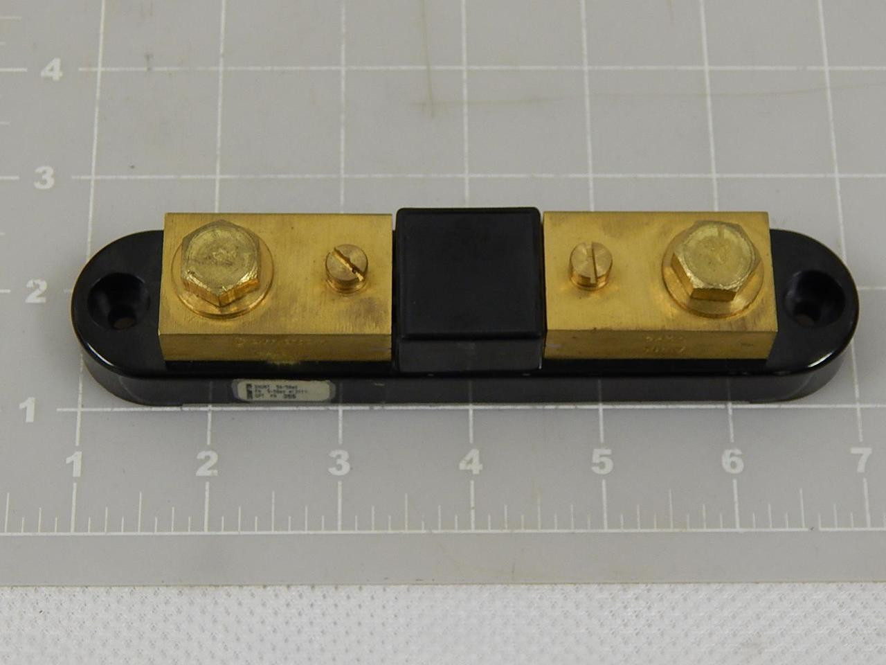 CROMPTON 311 FN 355 CURRENT SHUNT 5 A/ 50 MV T86923