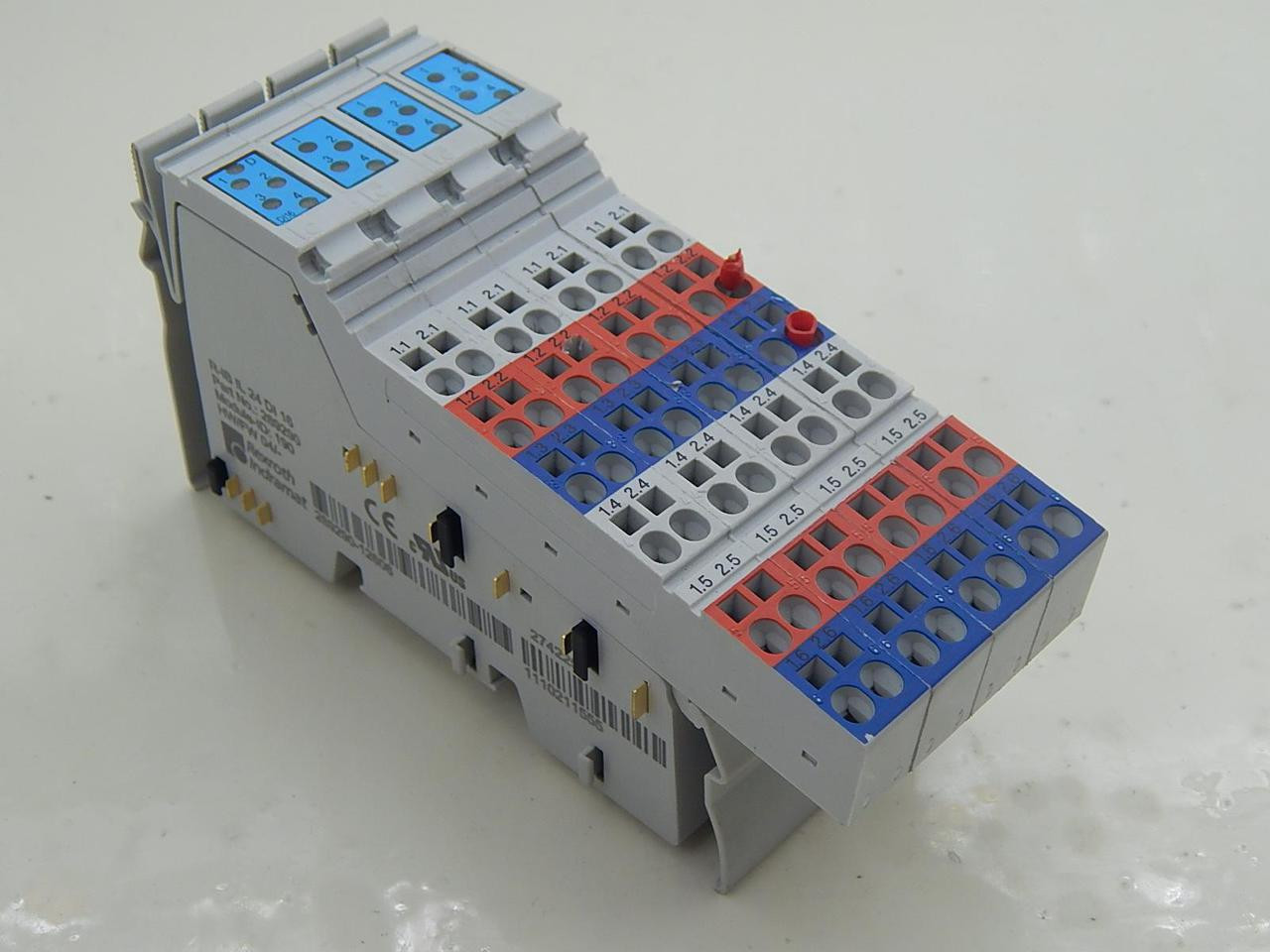 Rexroth Indramat R-IB IL 24 DI 16, 289290 PCL Extension Module T91215 For Sale
