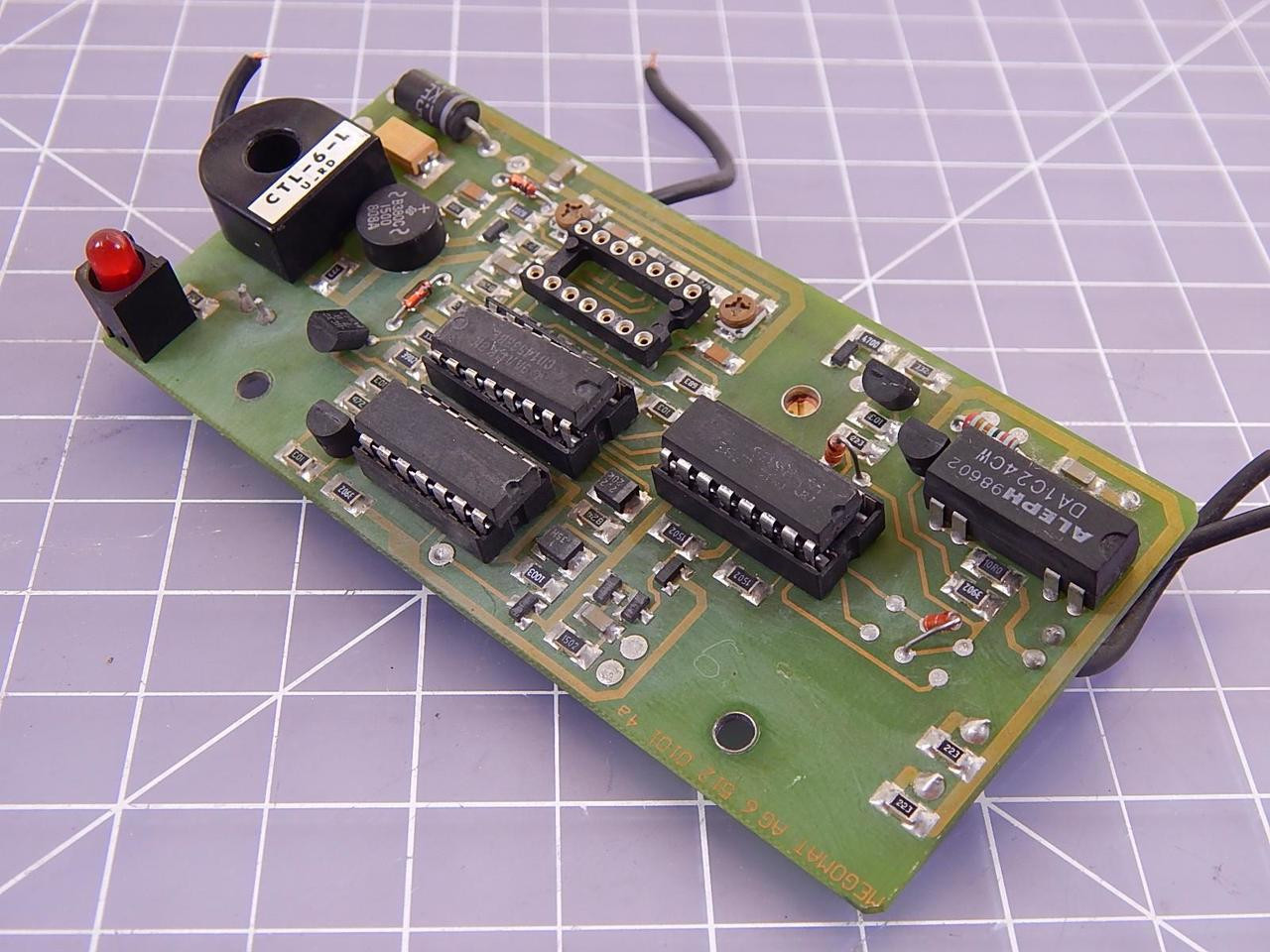 Megomat AG 6 512 0101 4A Circuit Board T99671 For Sale