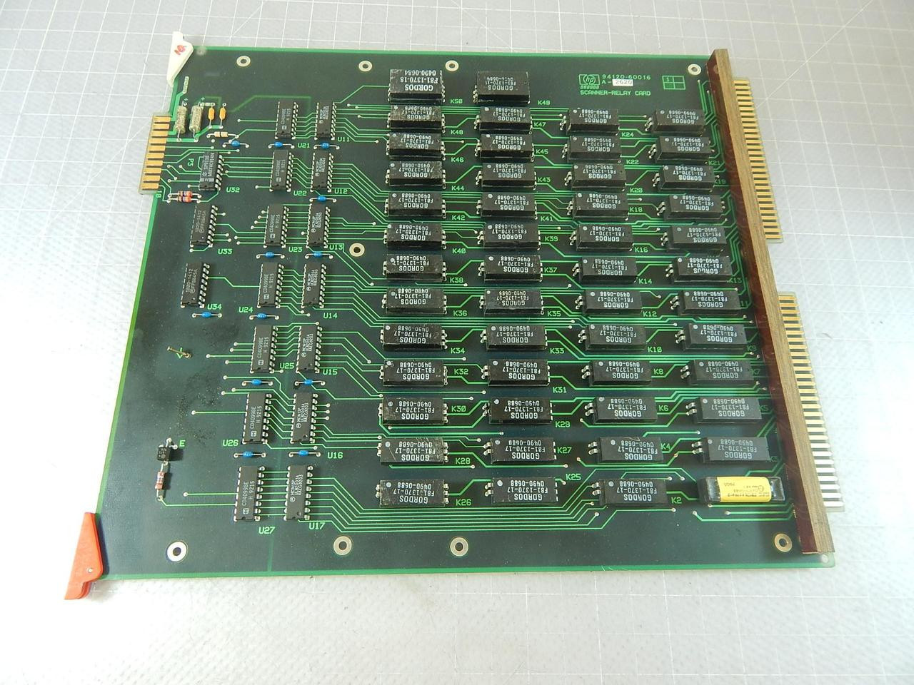 HP 94120-60016, A26-20 Scanner Relay Card T101770 For Sale