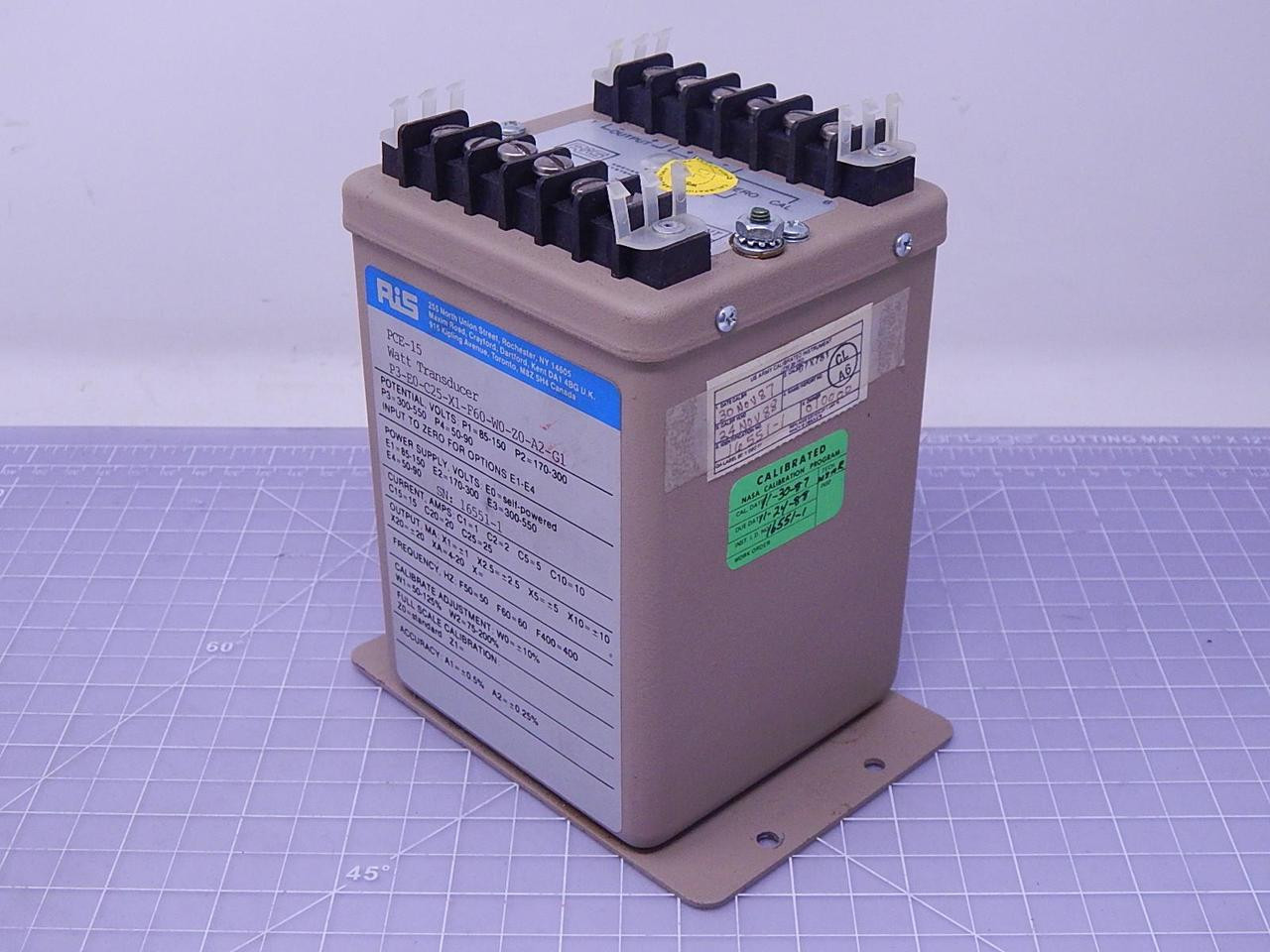 RIS PCE-15 Watt Transducer T117250 For Sale