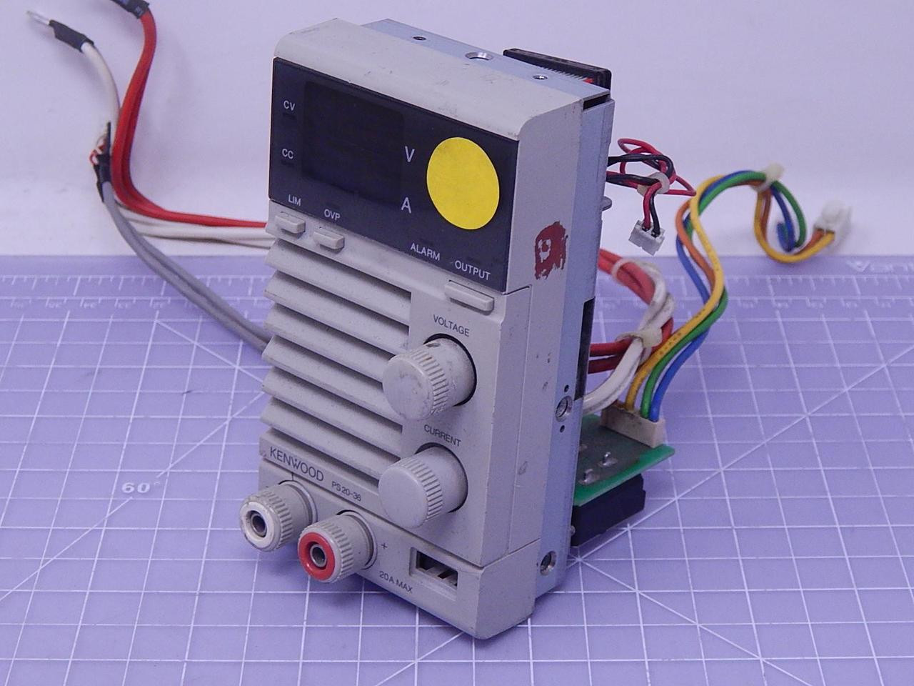 Kenwood PS20-36 Regulated DC Power Supply Part T117029 For Sale