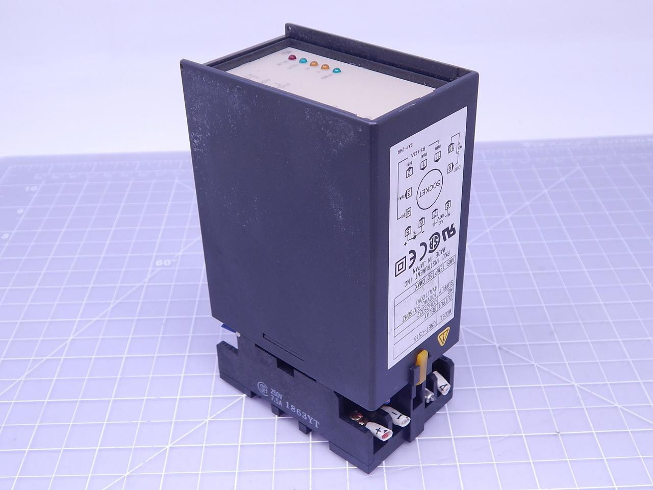 RKC CNET-CS16 Temperature Controller 100 VAC 50/60 Hz 4 VA T124255 For Sale