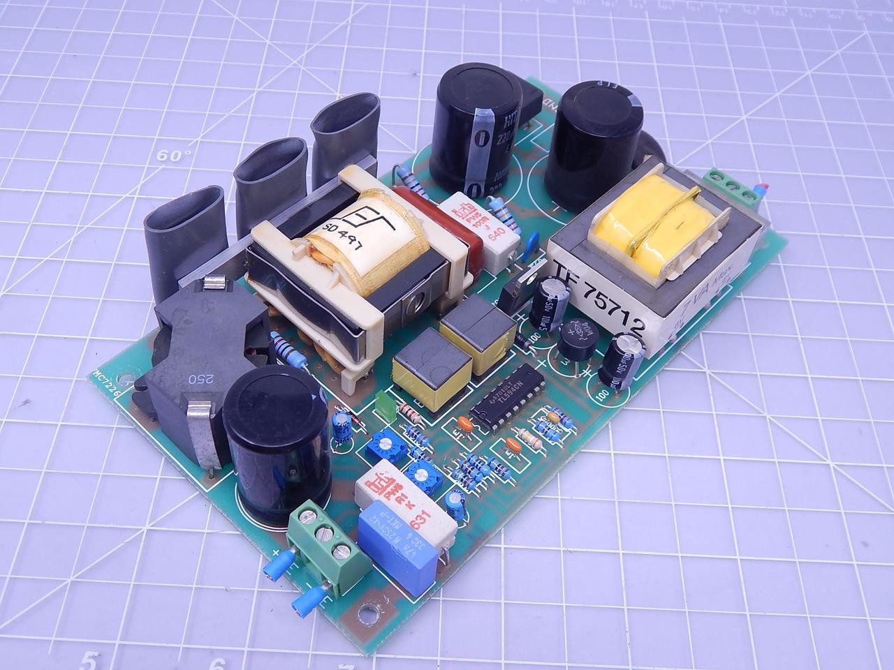 Geoff Merrill Electronics P/L Power Supply Board Rev 07 T123256 For Sale