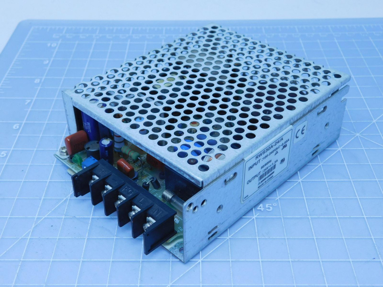 Nemic-Lambda RWS30A-24/A    Power Supply Unit 100-240 VAC 0.65 A 50/60 Hz For Sale