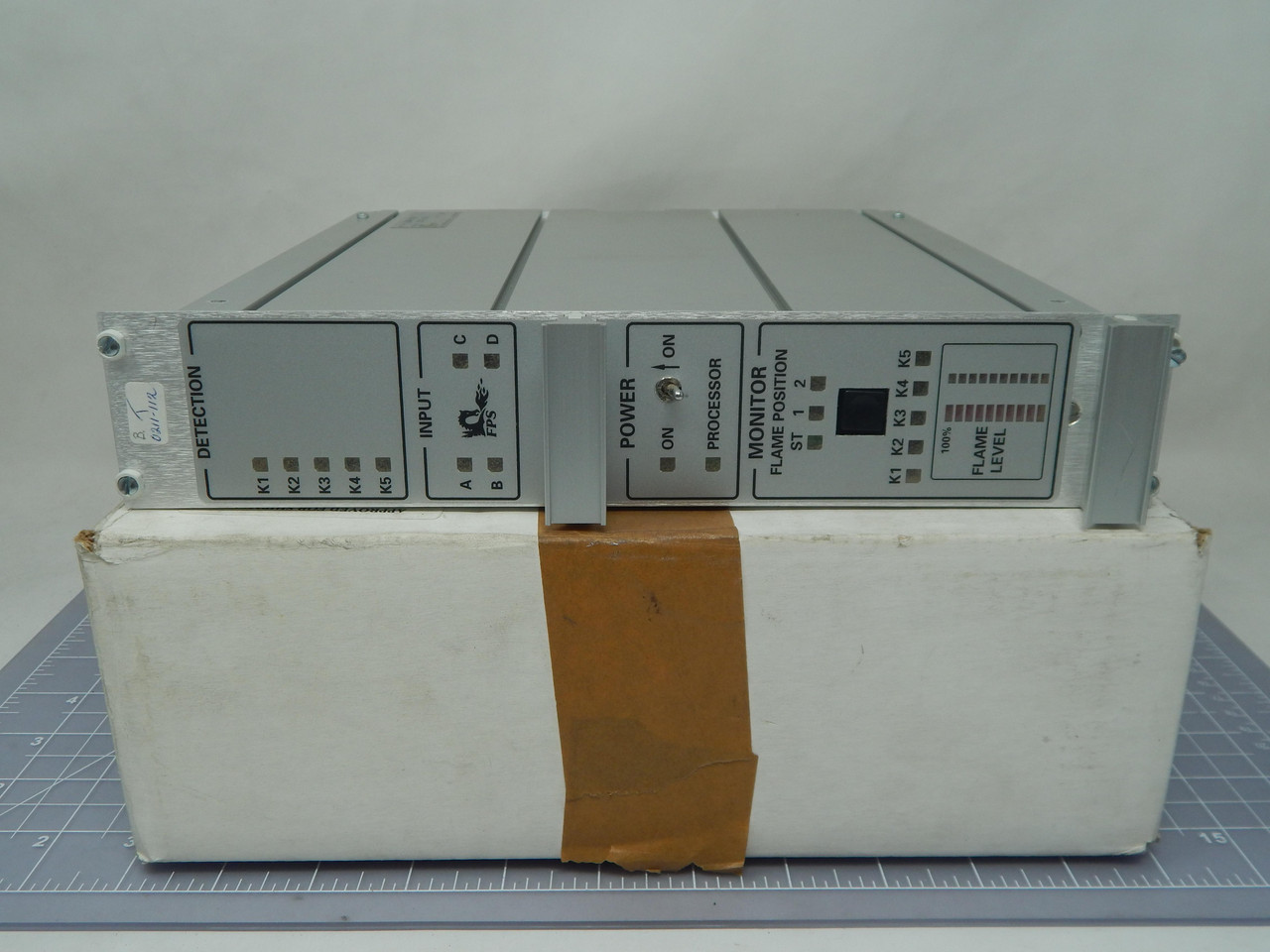 Fossil Power Systems 9160-2018  Flame Monitor Protection Detector Scanner Unit For Sale