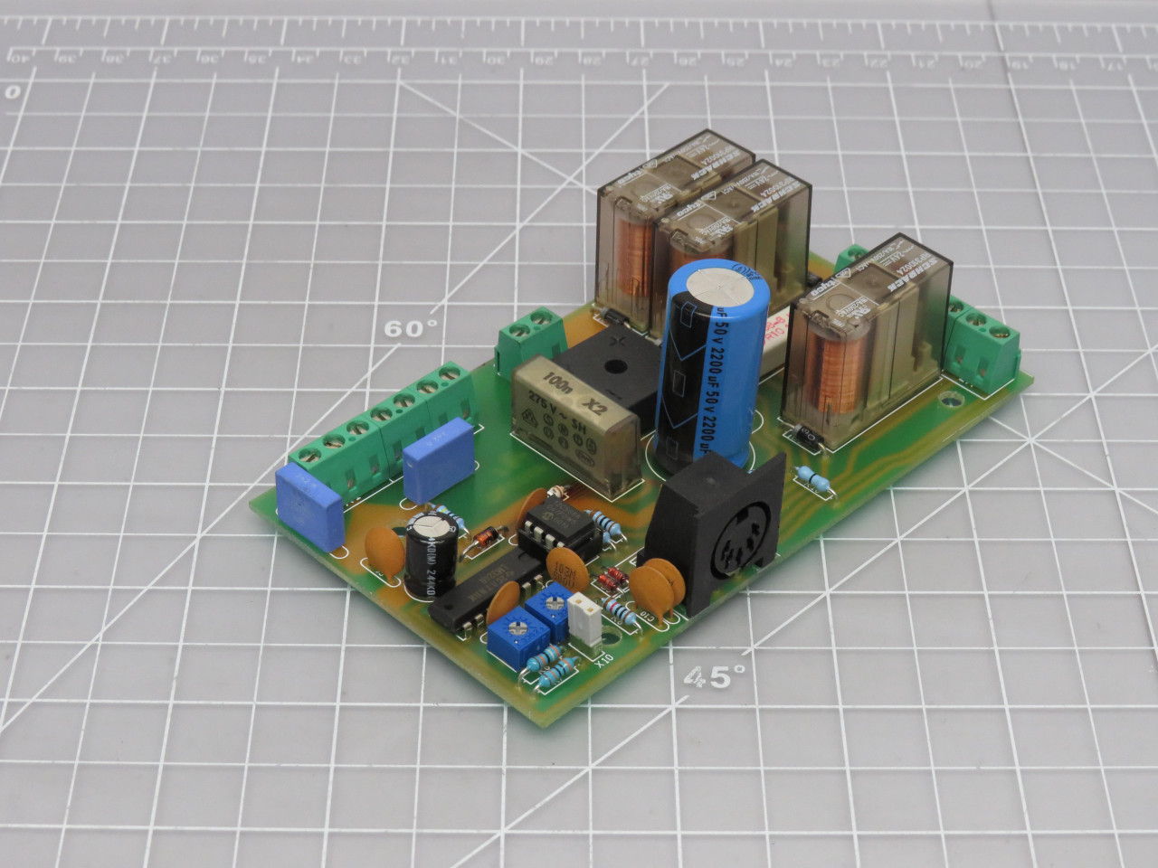 Schrack RP310024 4502 Power Relay Circuit Board For Sale