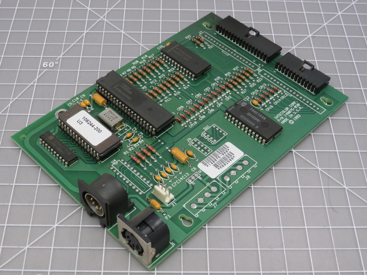 Intercolor Corp 140075-030  Circuit Board Operator Interface For Sale