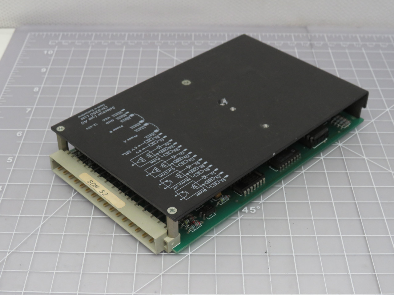 SELECTRON SDM 52 CH-3250 LYSS STEPPING MOTOR DRIVE T168045