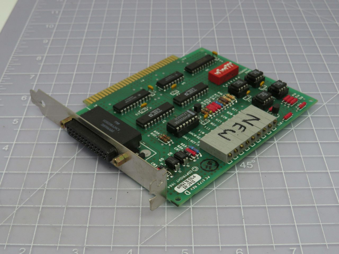 PC6172 Rev D DAC-02 Channel Analog  Data Acquisition Card  For Sale