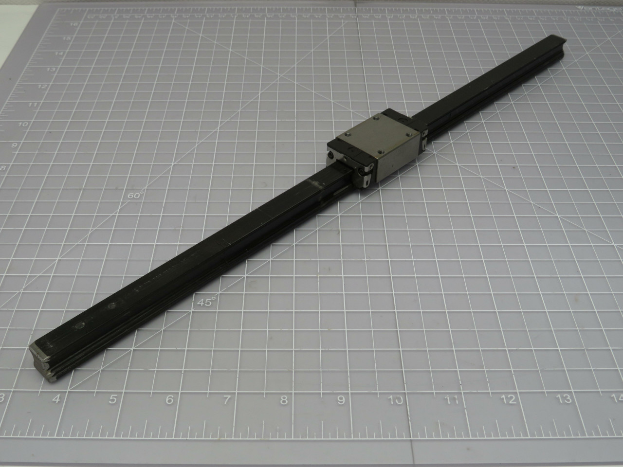 Rexroth R162211320  Linear Bearing on 18 in Rail  For Sale