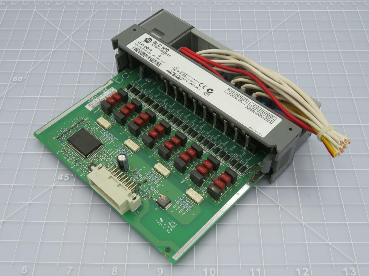 Allen Bradley 1746-0B16 Ser D SLC500 OutPut Module  For Sale