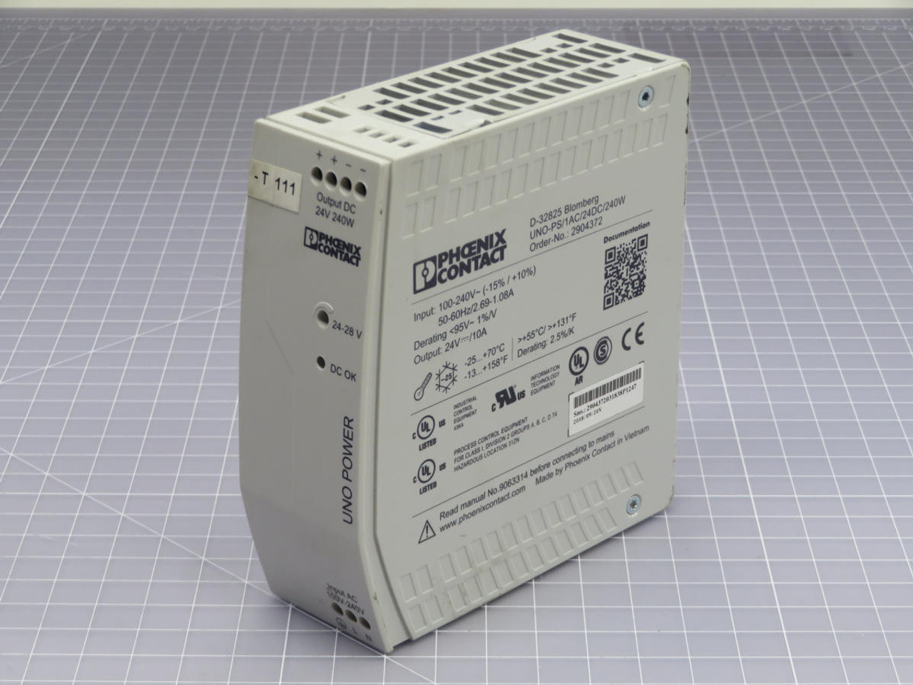 Phoenix Contact   D-32825   UNO Power  For Sale