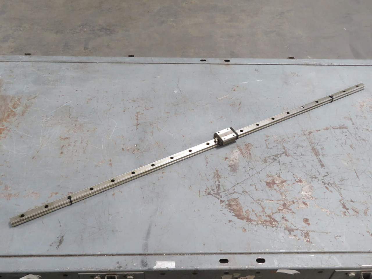 THK  SR20  Linear Bearings on CNC Rail 48 In  For Sale