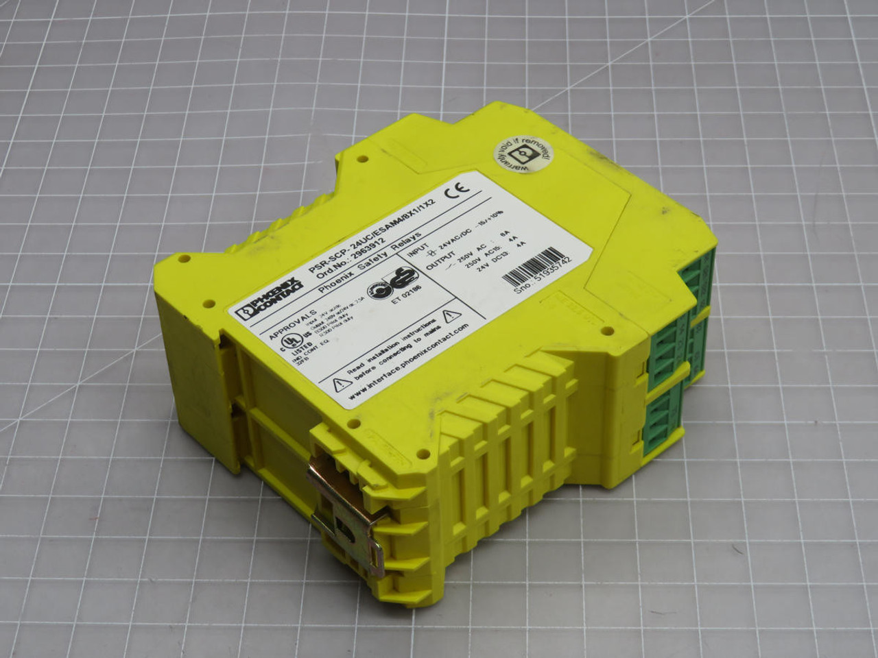 Phoenix Contact  PSR-SCP-24UC  Safety Relay  For Sale
