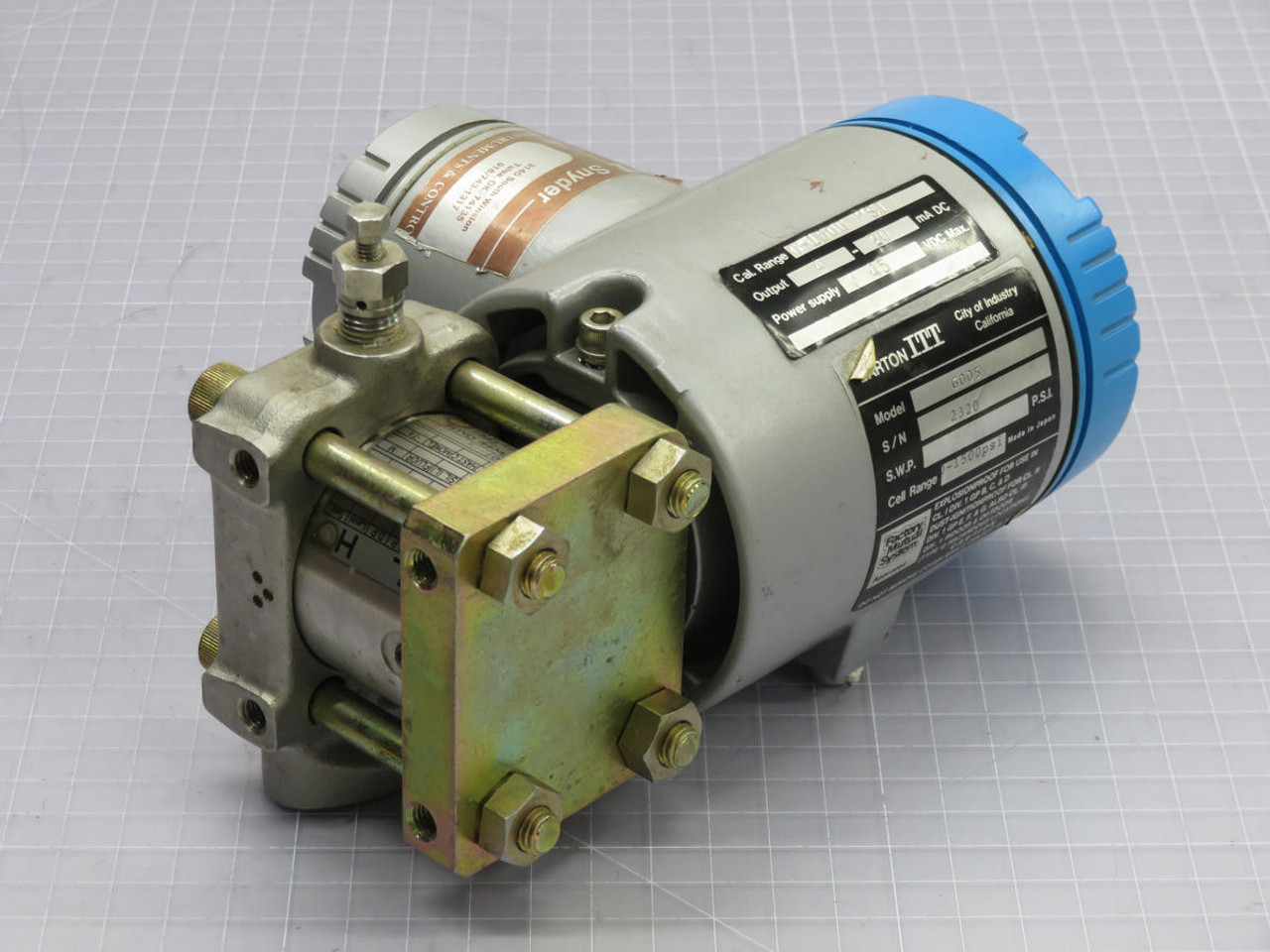 ITT 6005 PRESSURE TRANSMITTER T216906