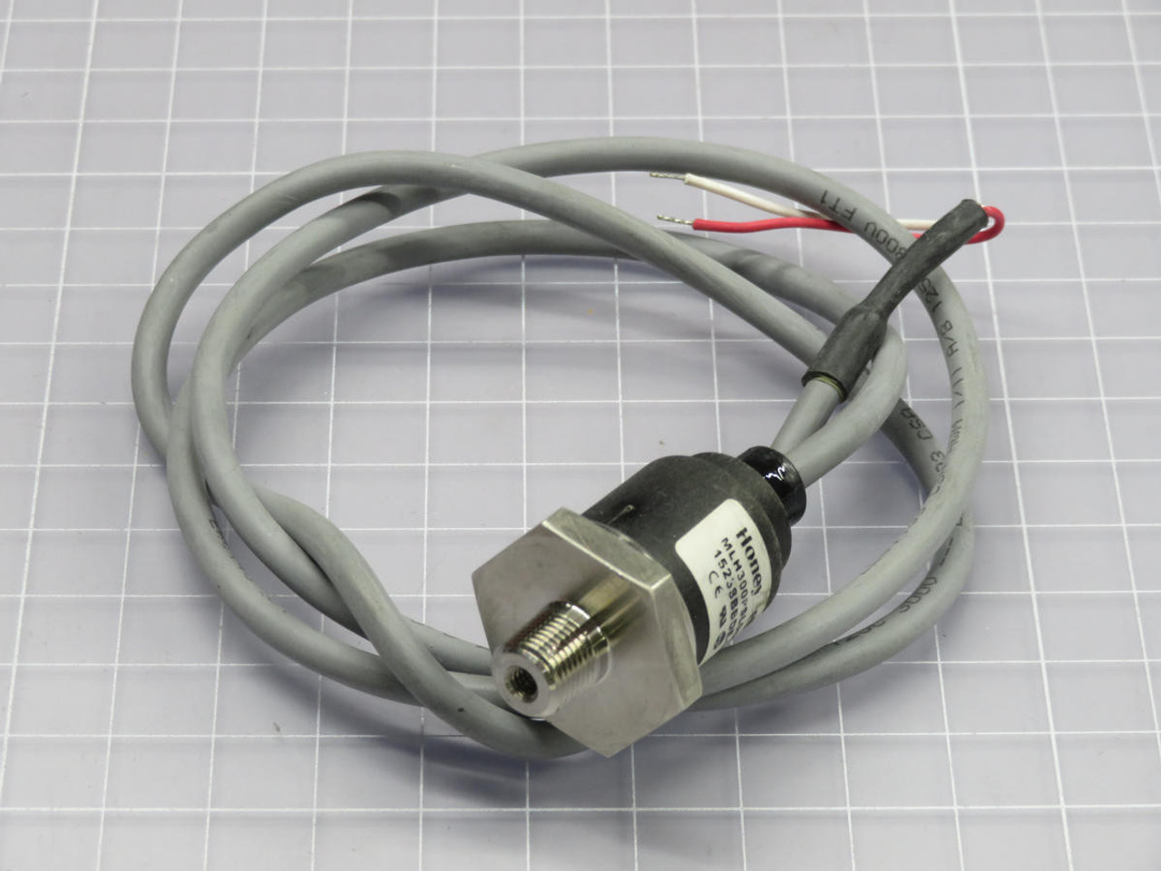 Honeywell  MLH300PSL06A  SENSOR SEALED GAUGE 0-300 PSI  For Sale