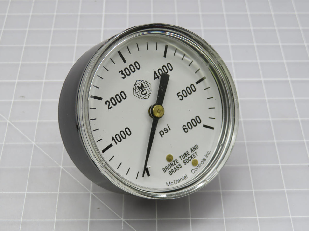 MCDANIEL    PRESSURE GAUGE  For Sale