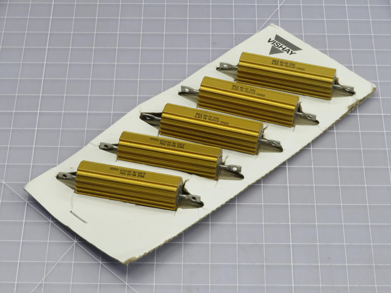 Lot of 5 VISHAY  NH-50  RESISTOR  For Sale