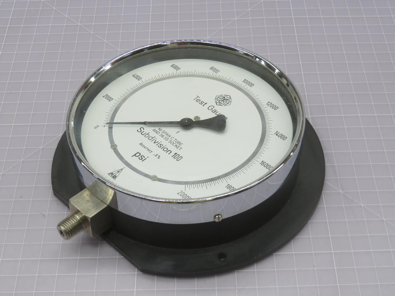 McDaniel Controls  AB 21107  TEST GUAGE  For Sale