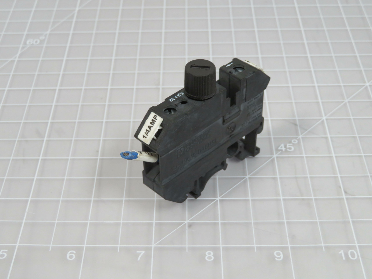 Lot of 10 Phoenix Contact UK 10-DREHSI 60947-7-3 Fused Modular Terminal Block  For Sale