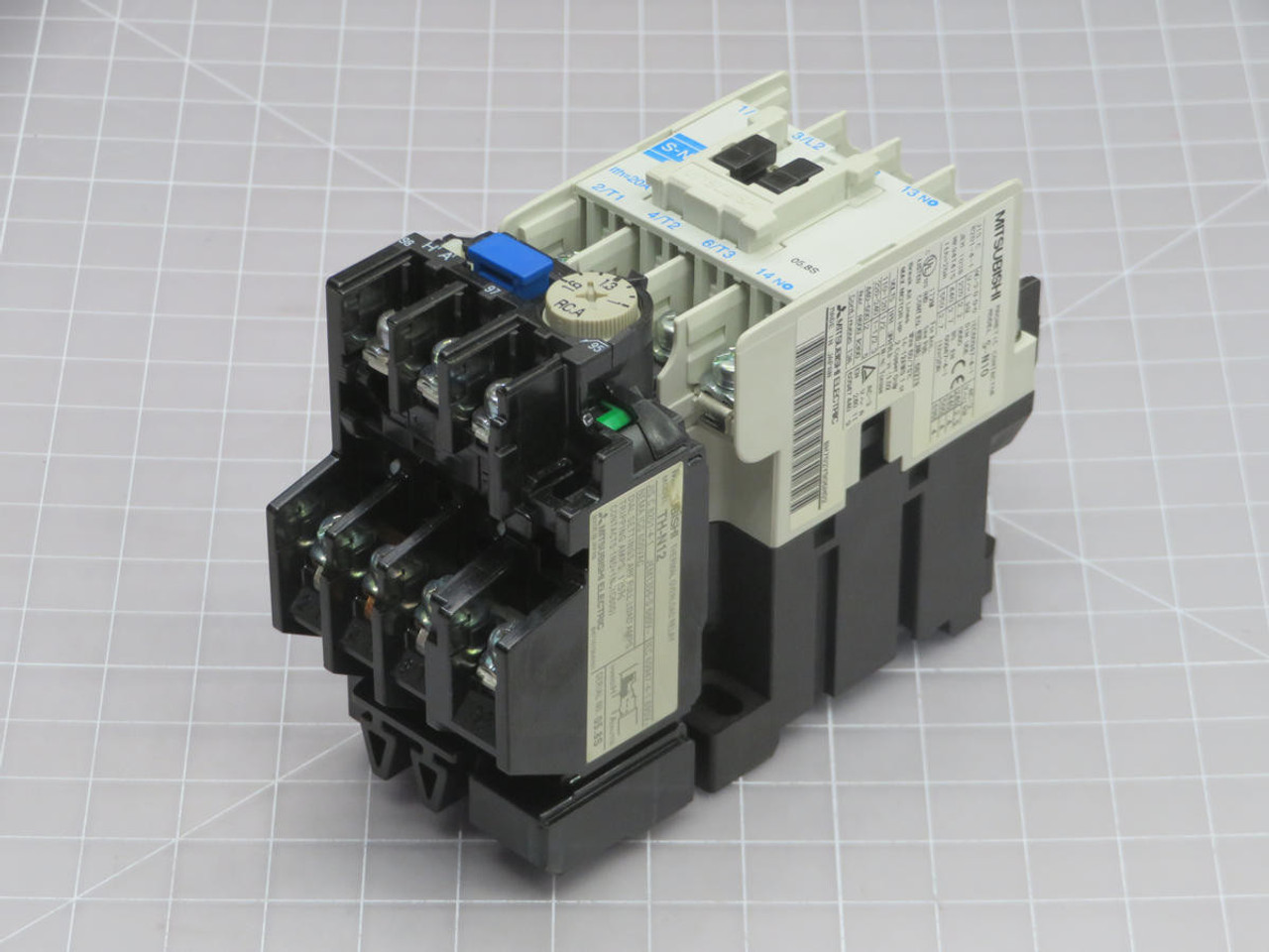 Lot of 2 Mitsubishi  S-N10  Magnetic contactors  For Sale