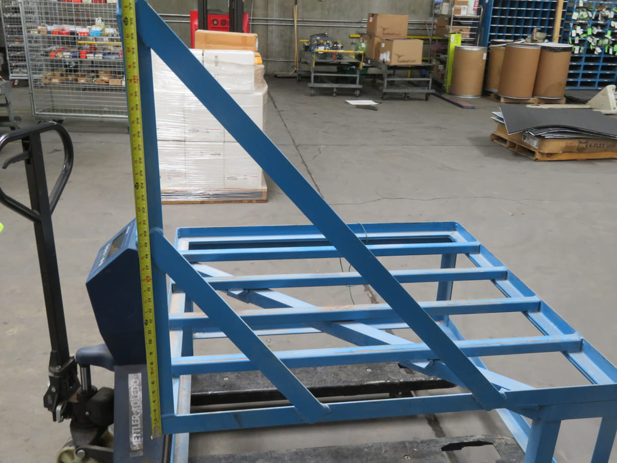 Industrial Gaylord Pallet Tilter Structure 48 Inch