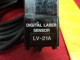 KEYENCE LV-21A DIGITAL LASER SENSOR AMPLIFIER DISPLAY 12-24VDC T12338