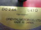 ORIENTAL MOTOR PK596-NB VEXTA STEPPING MOTOR W/ROTARY ENCODER 5-PH 0.72*/STEP T20376