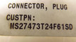 AMPHENOL MS27473T24F61SD JMS27473T24F61SD CONNECTOR T23997