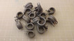 LOT OF 17 UMPCO S369-WH13 CLAMP LOOPS T30020