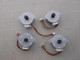 LOT OF 4 NMB-MAT PM35S-048-XRU2 PRINTER STEPPER MOTOR T46471