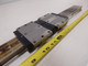 LOT OF 2 R167182410 BEARINGS W/ 21 IN RAIL T92603