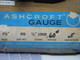 ASHCROFT 1010 DIAL PRESSURE GUAGE 41/2