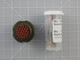 DEUSTCH D38999/26WD19SA CIRCULAR MIL SPEC CONNECTOR DTS 19 C 19 # 20 SK W/ CONTACTS T133053